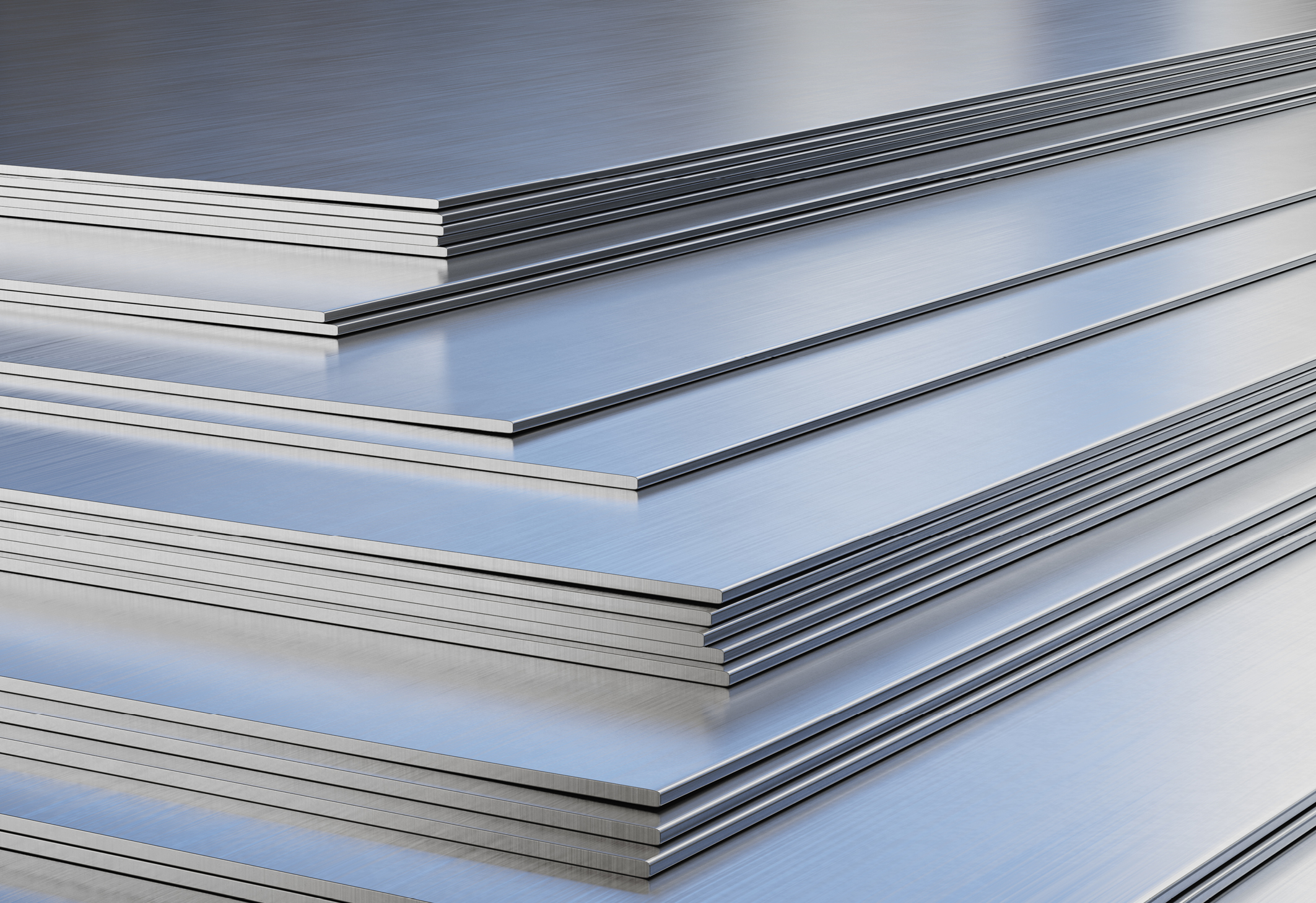 Toles et bobines en acier inoxydable nuances 304 316L Duplex